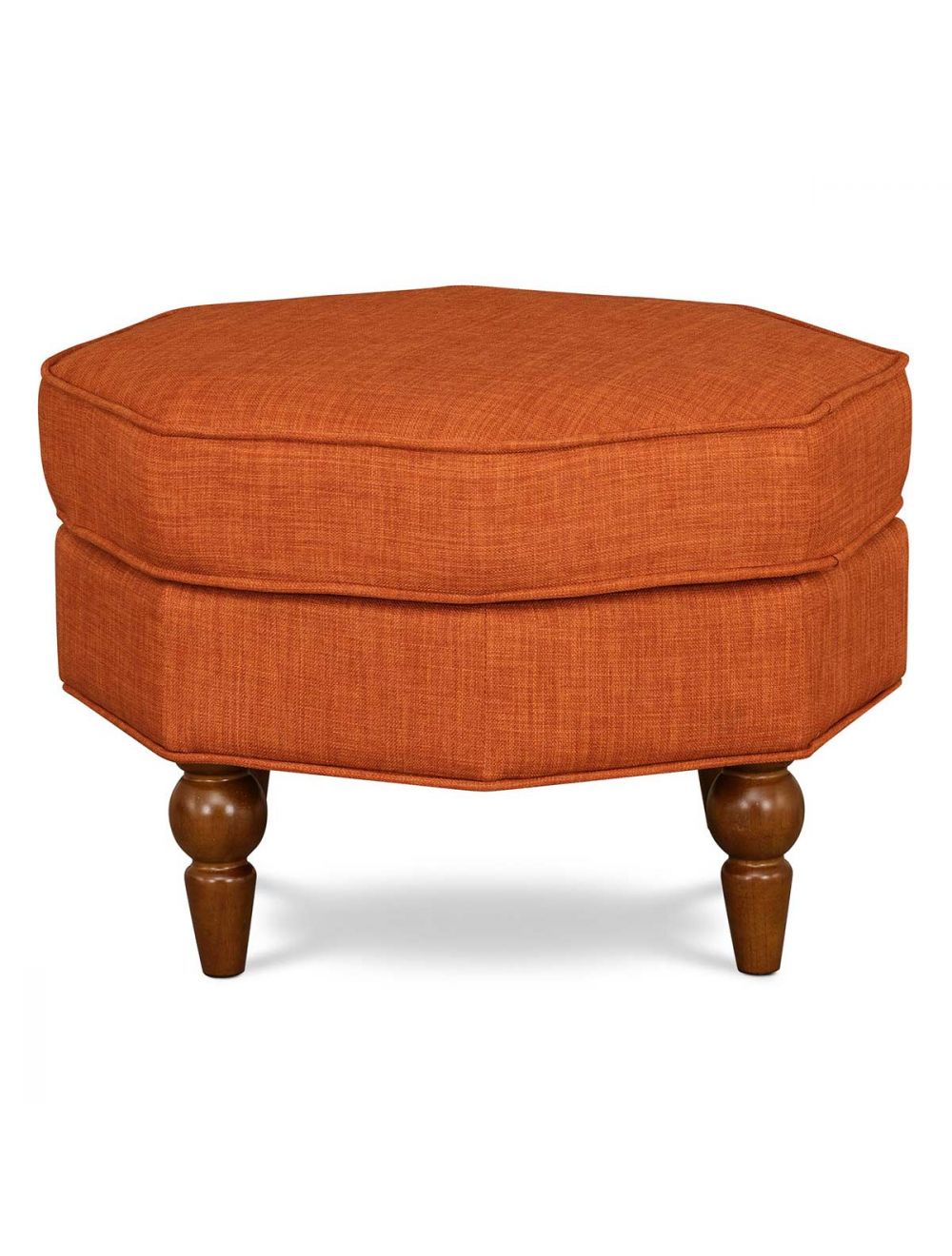Newbury Ottoman -  Rust - IAAH